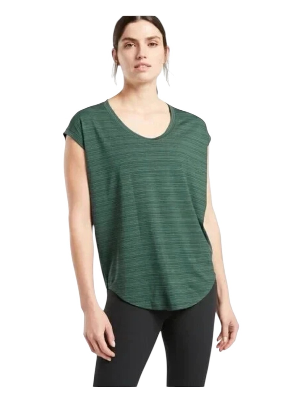 Athleta Cloudlight Stratus Striped Tee